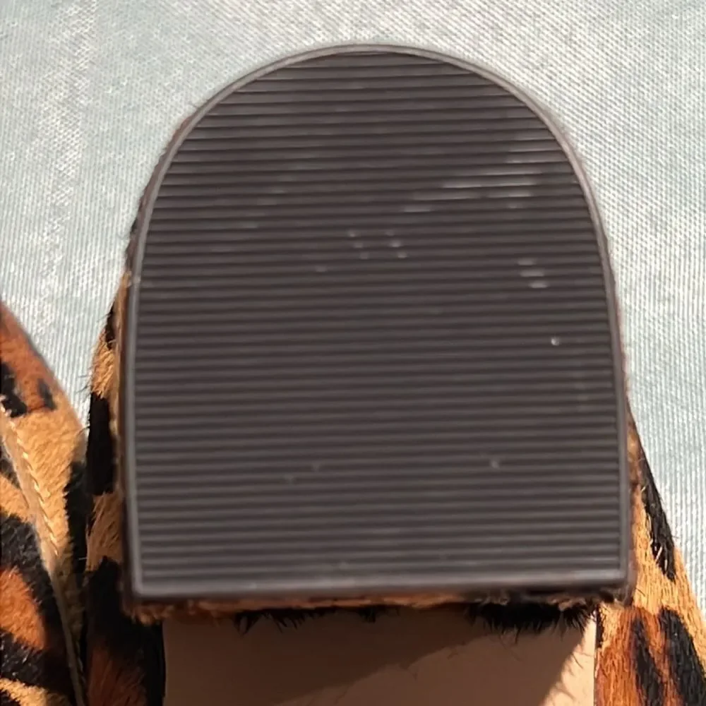 NEW Sole Society So-Marian Leopard Chunky Heels‎ 6.5 B38